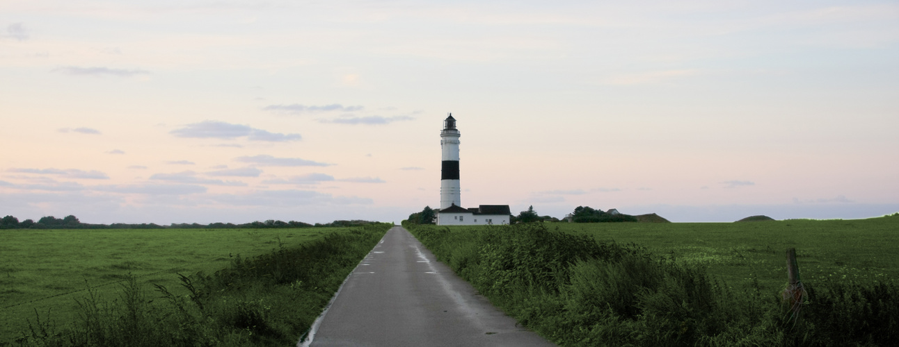 Panorama-Bild - Leuchtturm in Kampen