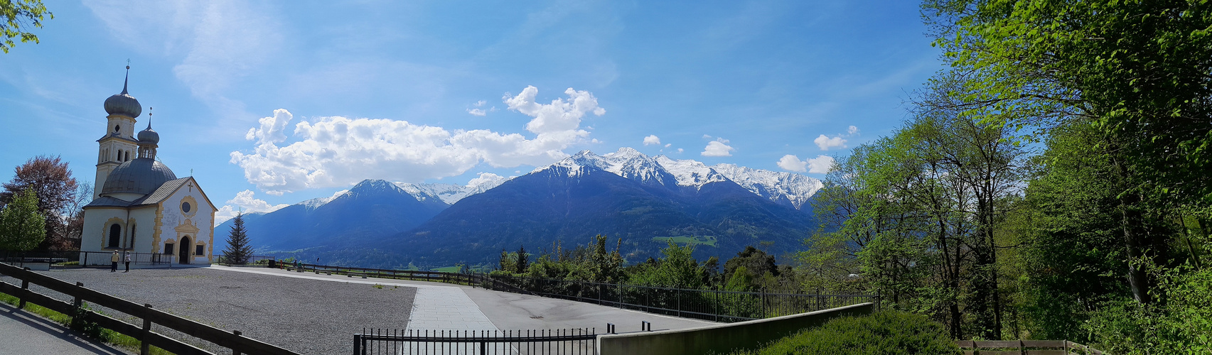 Panorama Birkenbergkapelle Telfs 2023