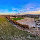 Panorama Blausteinsee und Kraftwerk