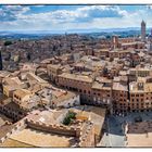 Panorama-Blick auf Siena