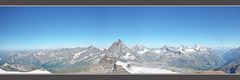 Panorama - Blick vom Kleinen Matterhorn