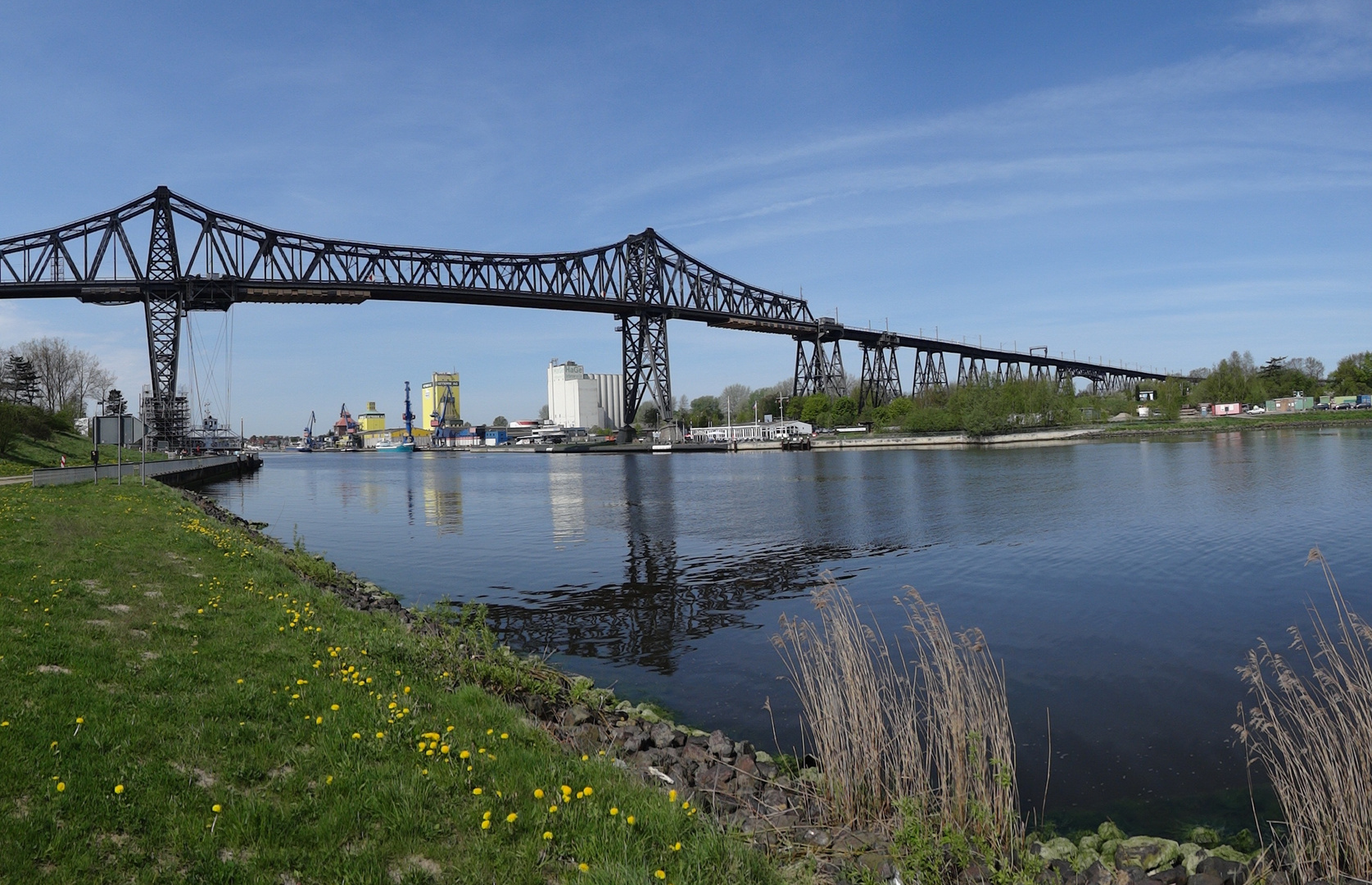 Panorama Brücke Rendsburg