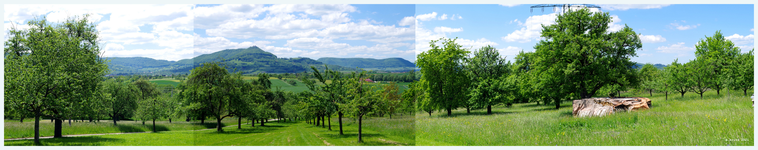 Panorama Burg Teck