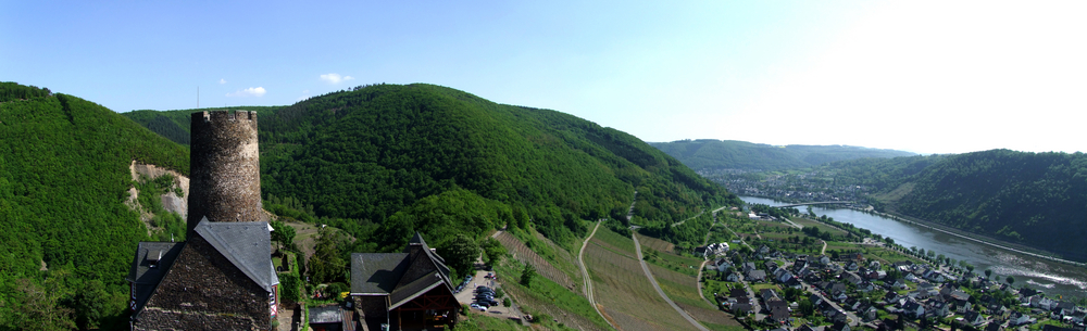 Panorama Burg Thurant