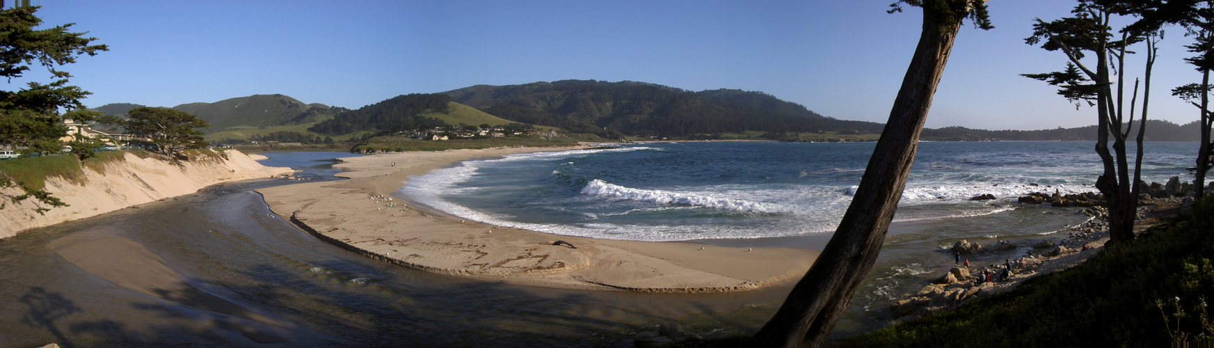 Panorama Carmel by the sea in Kalifornien