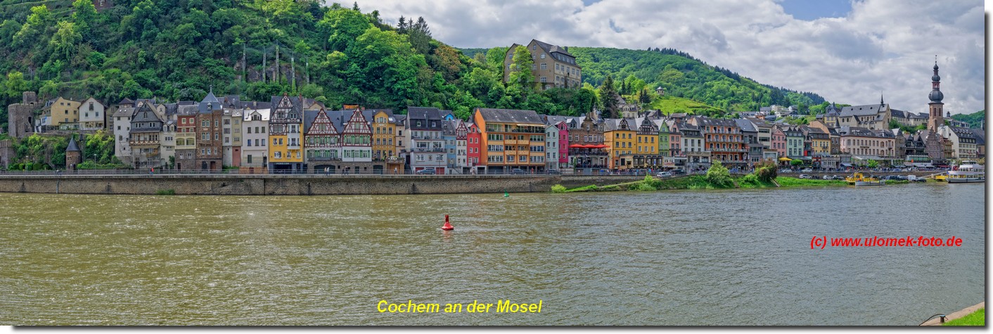 Panorama Cochem an der Mosel