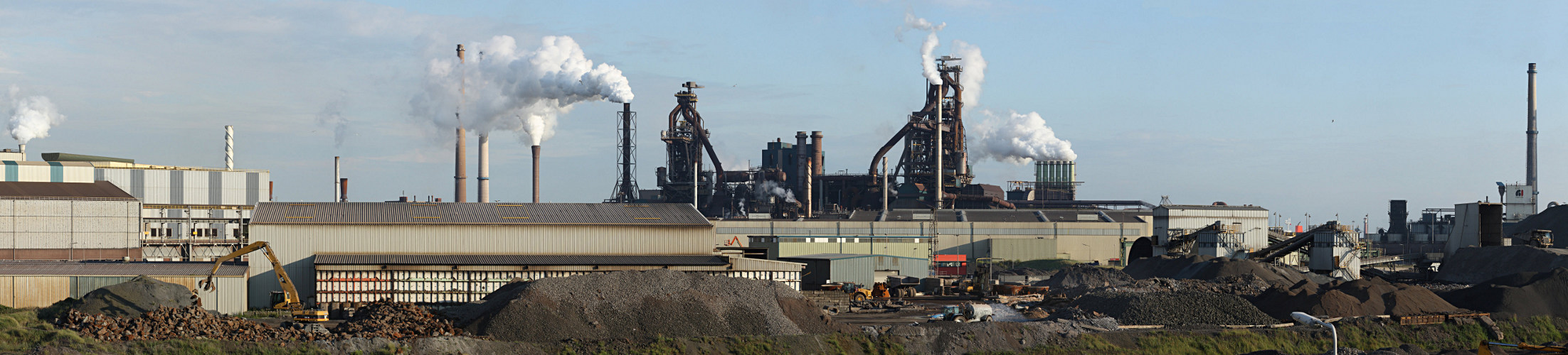 Panorama Corus IJmuiden