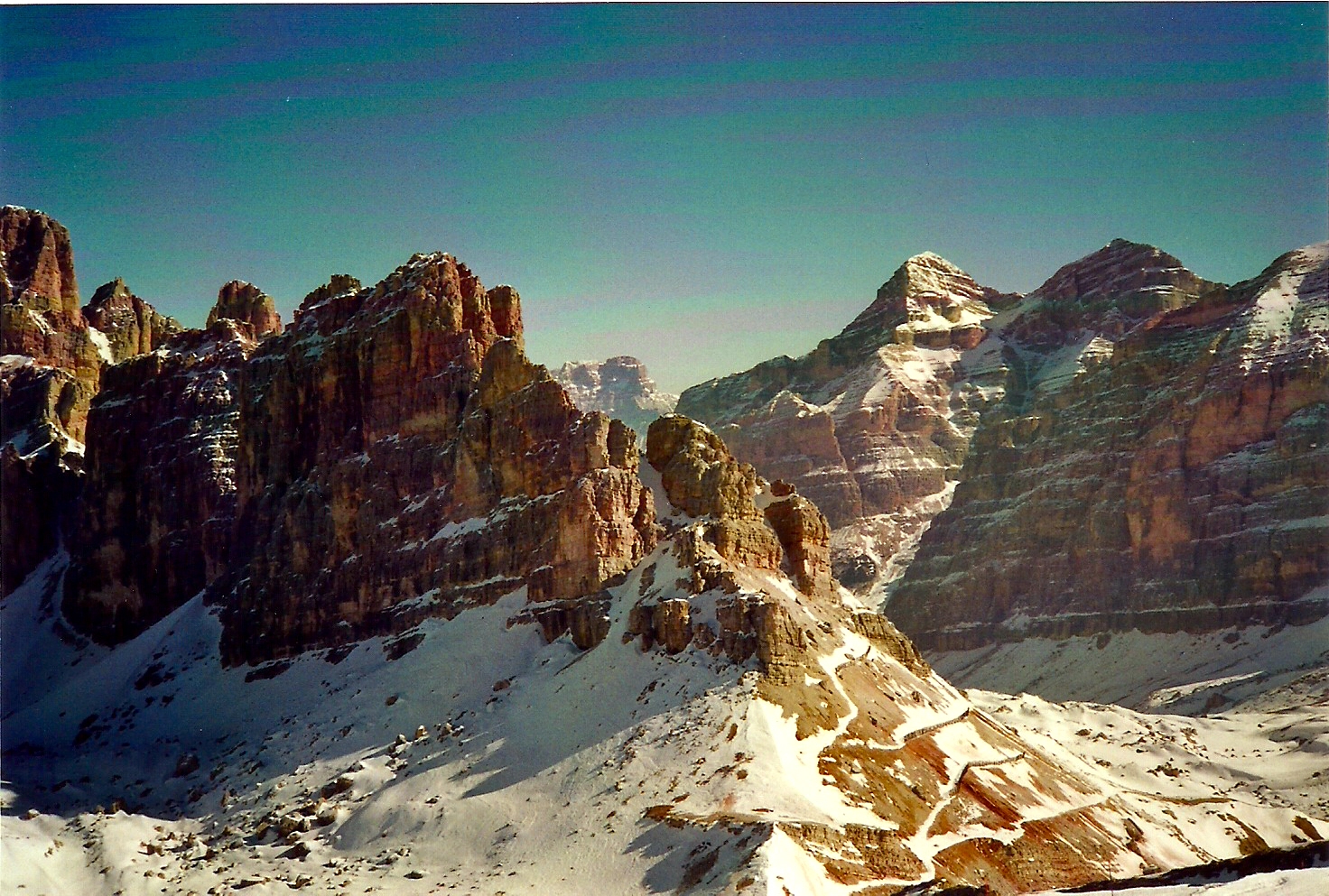 Panorama da Lagazuoi italy