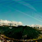 panorama dal Passo Gardena