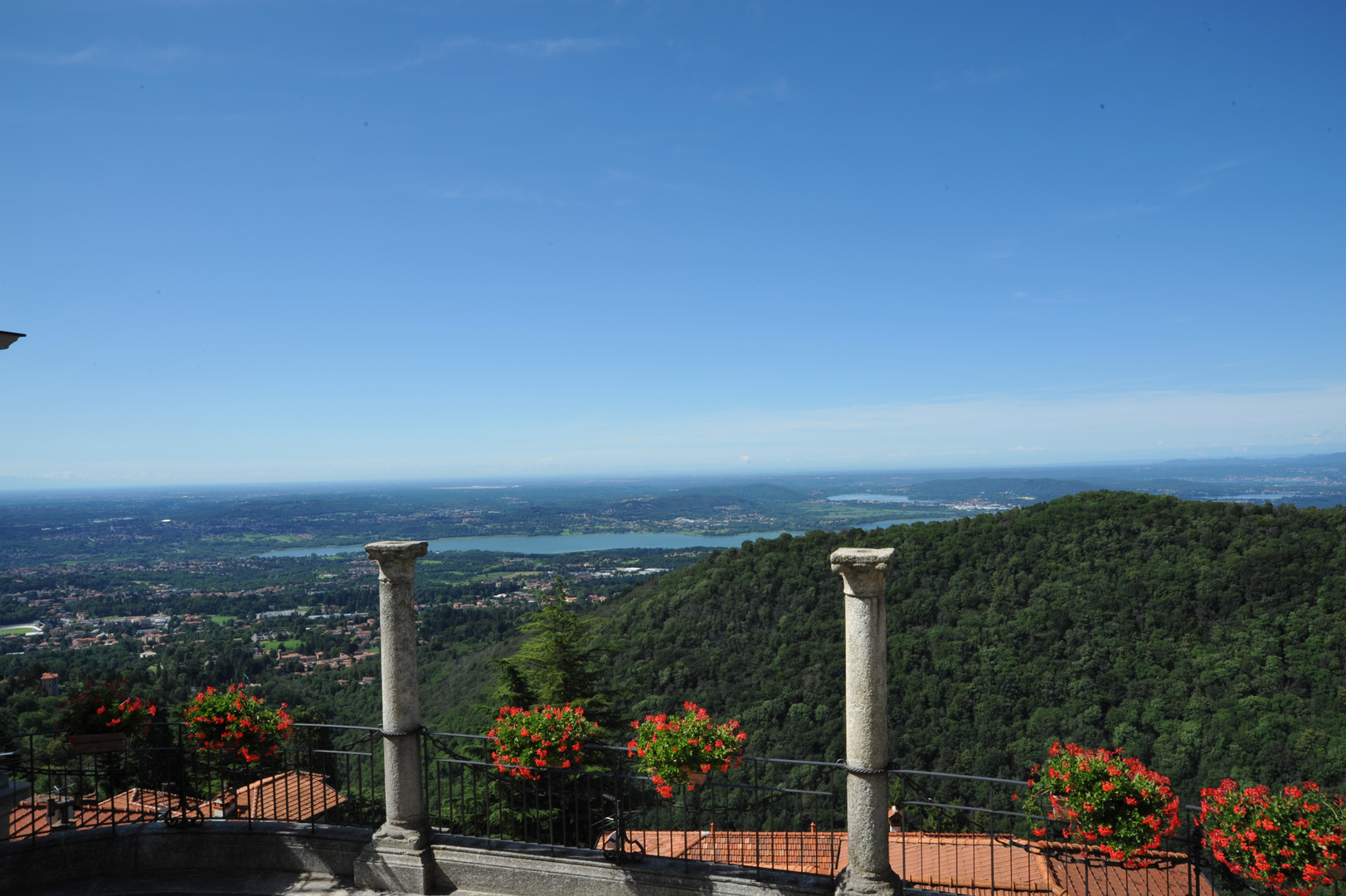 Panorama dal Sacro Monte di Varese