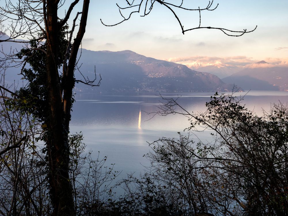 Panorama dal sentiero della rocca