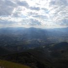 Panorama dal versante Ovest del Monte San Vicino