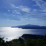 Panorama dall' isola d' Elba