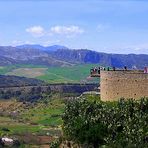 Panorama dalla città di Ronda