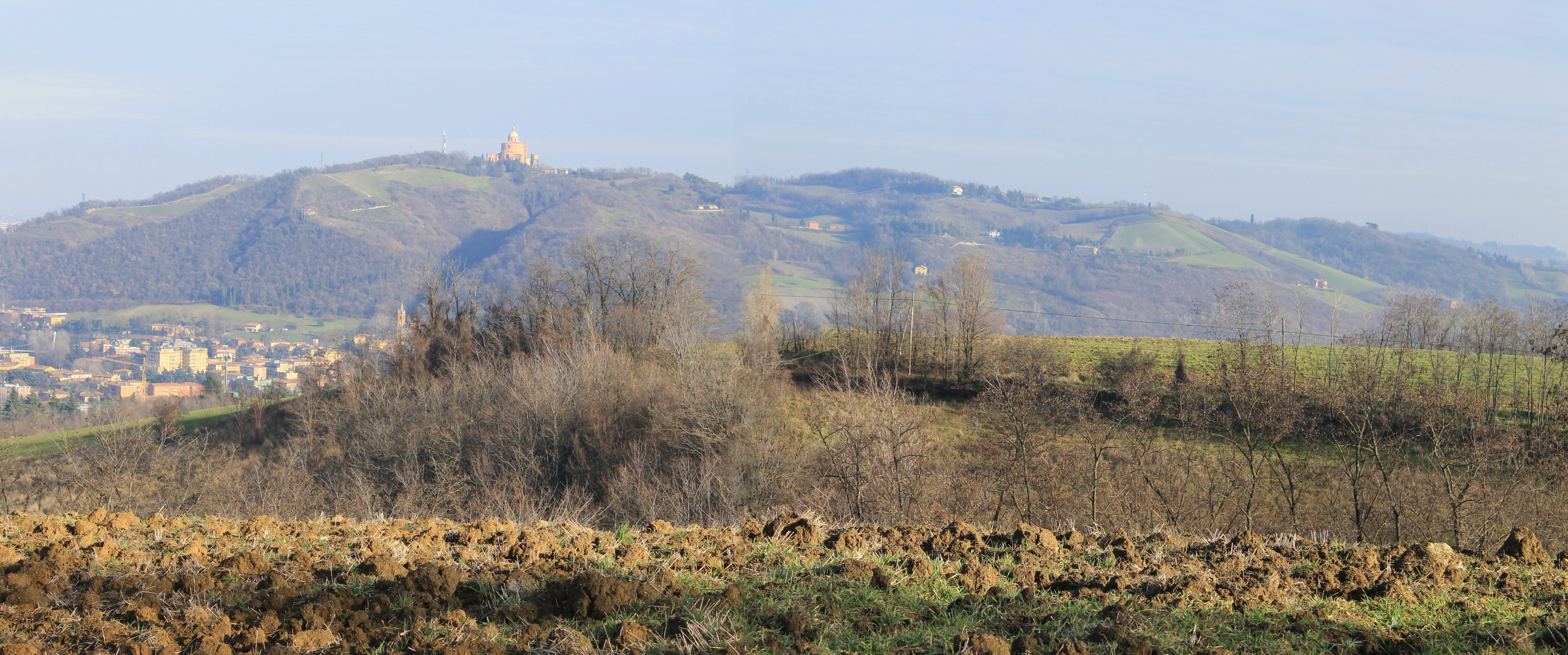 Panorama dall'Eremo di Tizzano (BO)