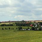 Panorama das erste mal ganz groß mit der Landschaft beim Garten