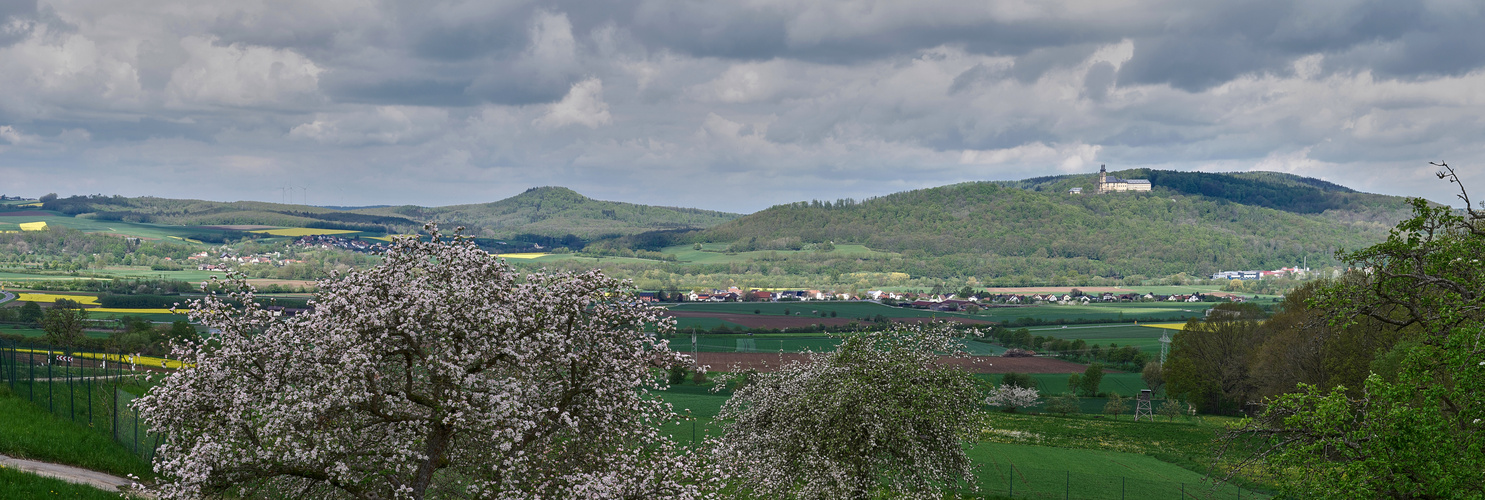 Panorama-Das Maintal von Romansthal aus gesehen