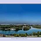 Panorama de Belgrado con los rios Sava y Dunav