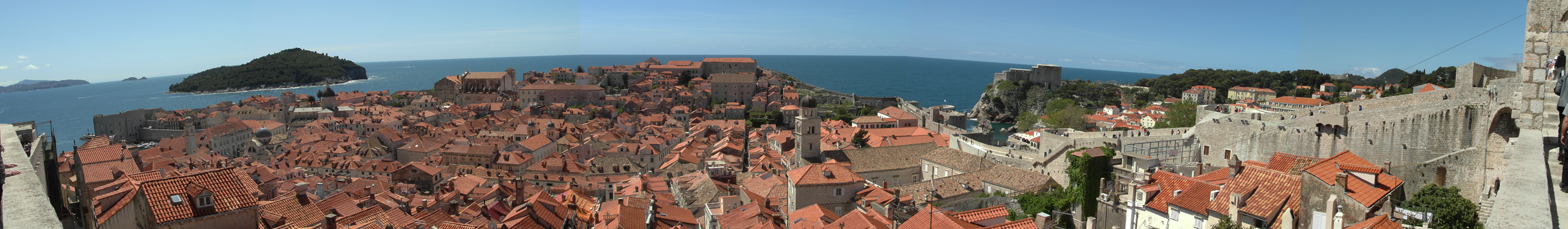 Panorama de Dubrovnik