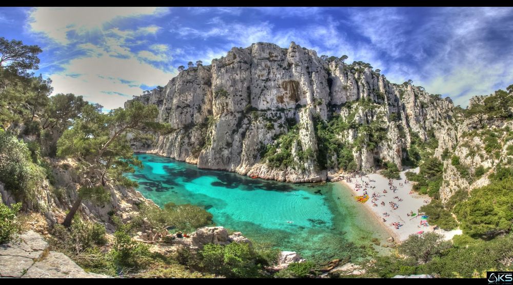 Panorama de la calanque d'En Vau