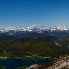 Panorama de los Picos de Europa desde el pico Yordas