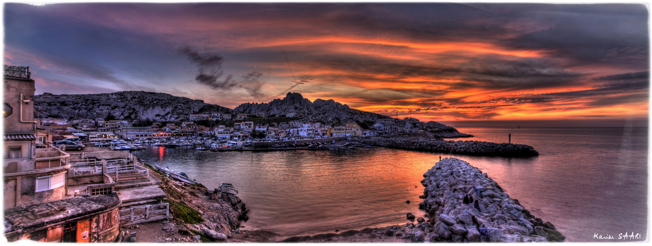 Panorama de Marseille, les Goudes