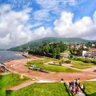 Panorama de notre balcon à Gérardmer 