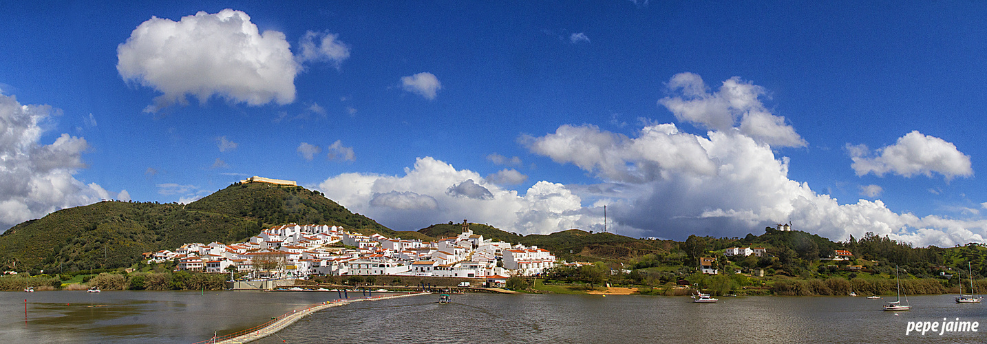 Panorama de Sanlúcar de Guadiana