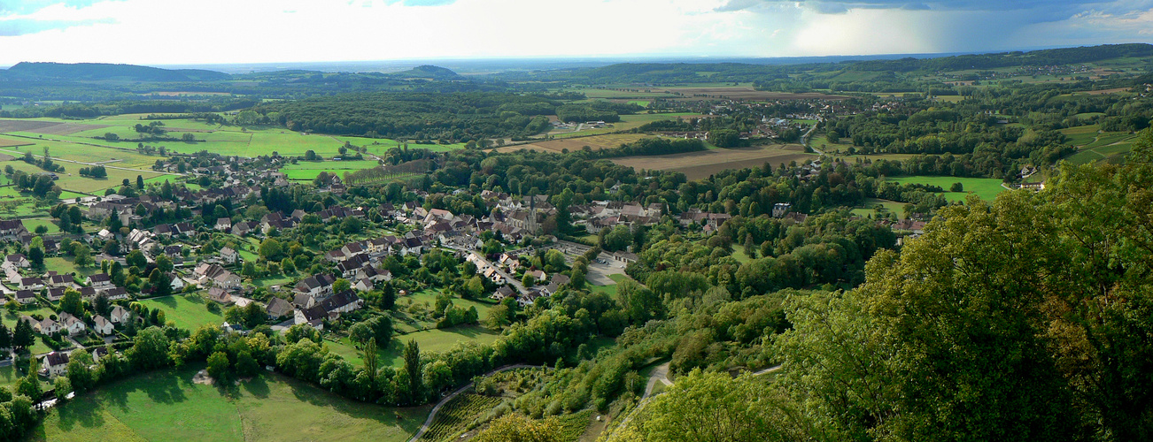 panorama de Voiteur - Jura