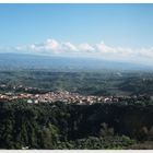 Panorama del castello di Vibo Valentia