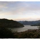 Panorama del lago d'Iseo