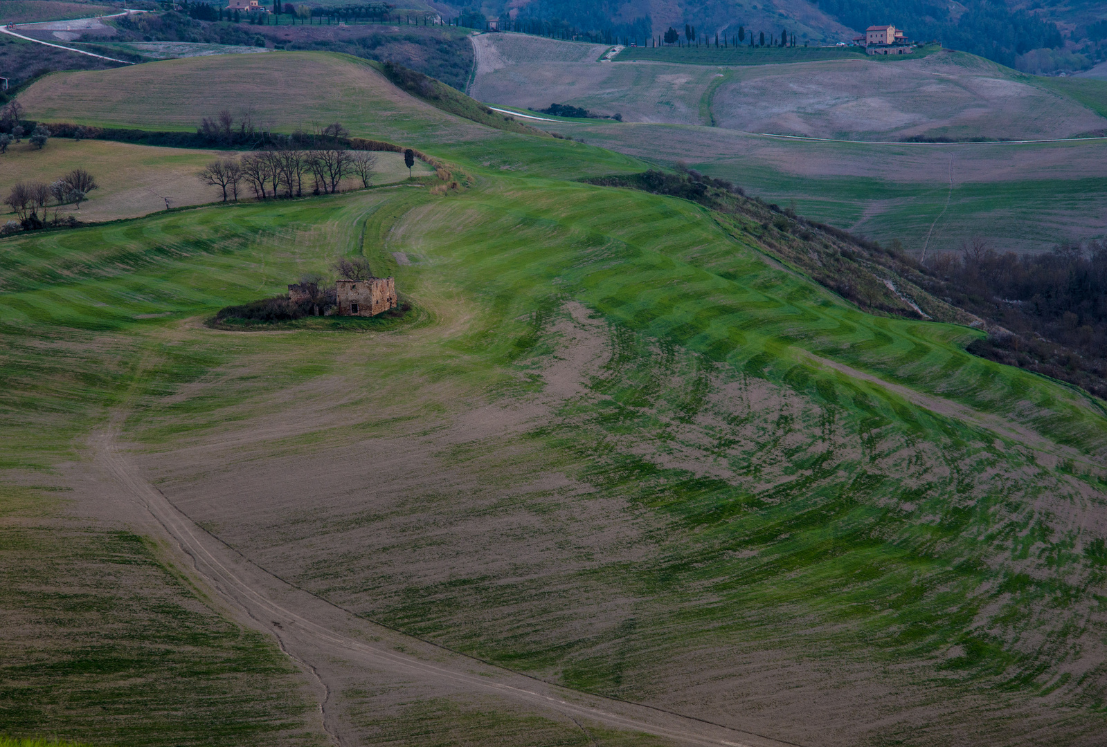 Panorama della campagna Volterrana