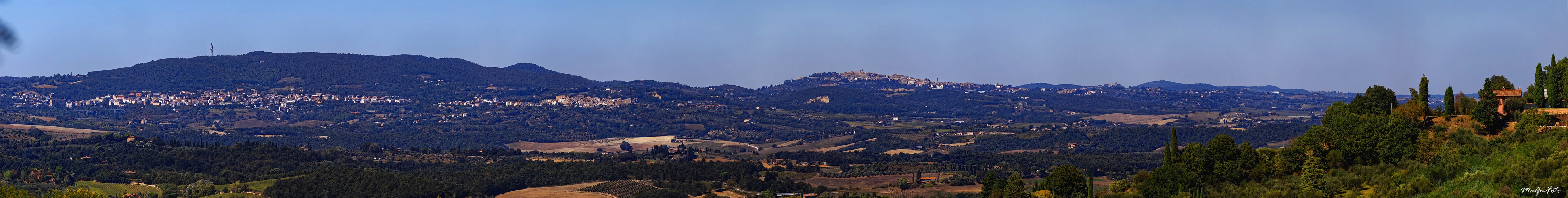 Panorama della Toscana