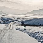 Panorama - Dempster Highway im Winter