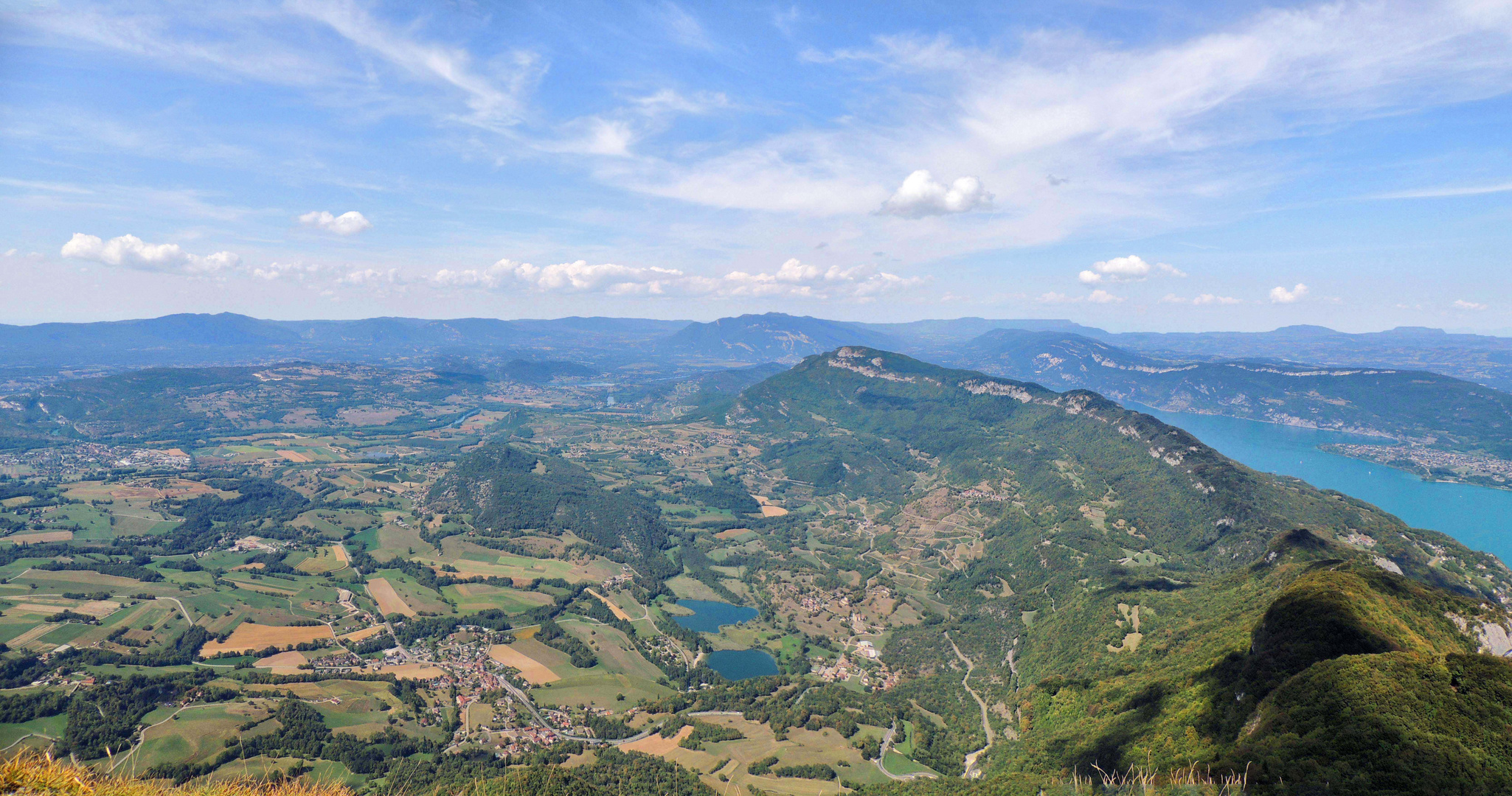 Panorama depuis le sommet de la dent du chat