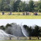 Panorama der Aktion: 20 Jahre - 20 Strahlrohre - Jugendfeuerwehr Enger