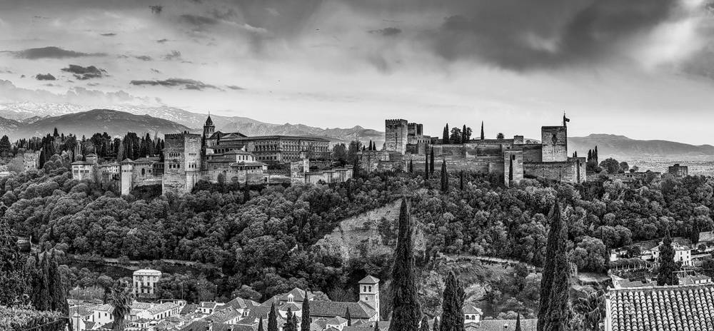 Panorama der Alhambra, Granada