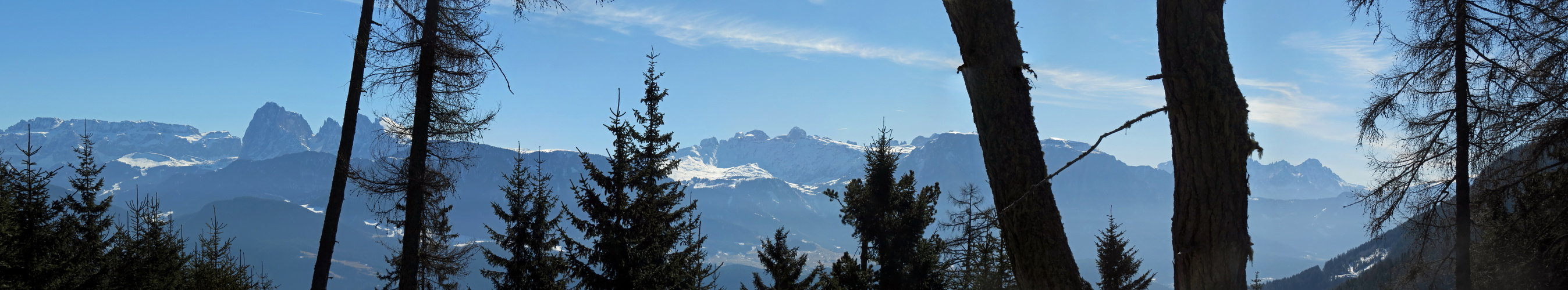 Panorama der Dolomiten