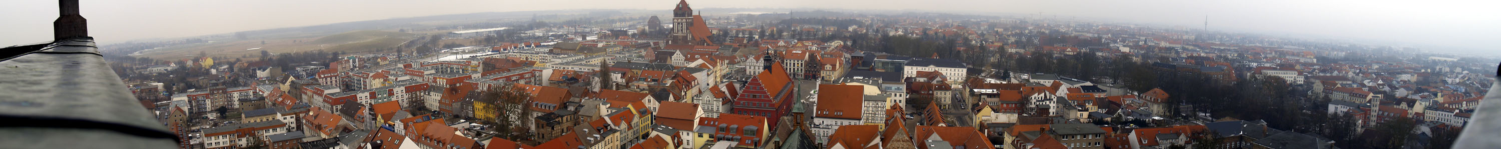 Panorama der Hanse- und Universitätsstadt Greifswald