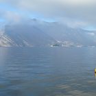 Panorama der Iseosee Herbst 2021 