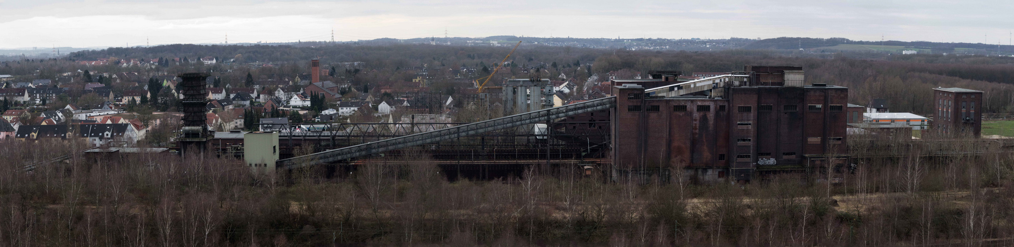 Panorama der Kokerei Hansa in Dortmund-Huckarde