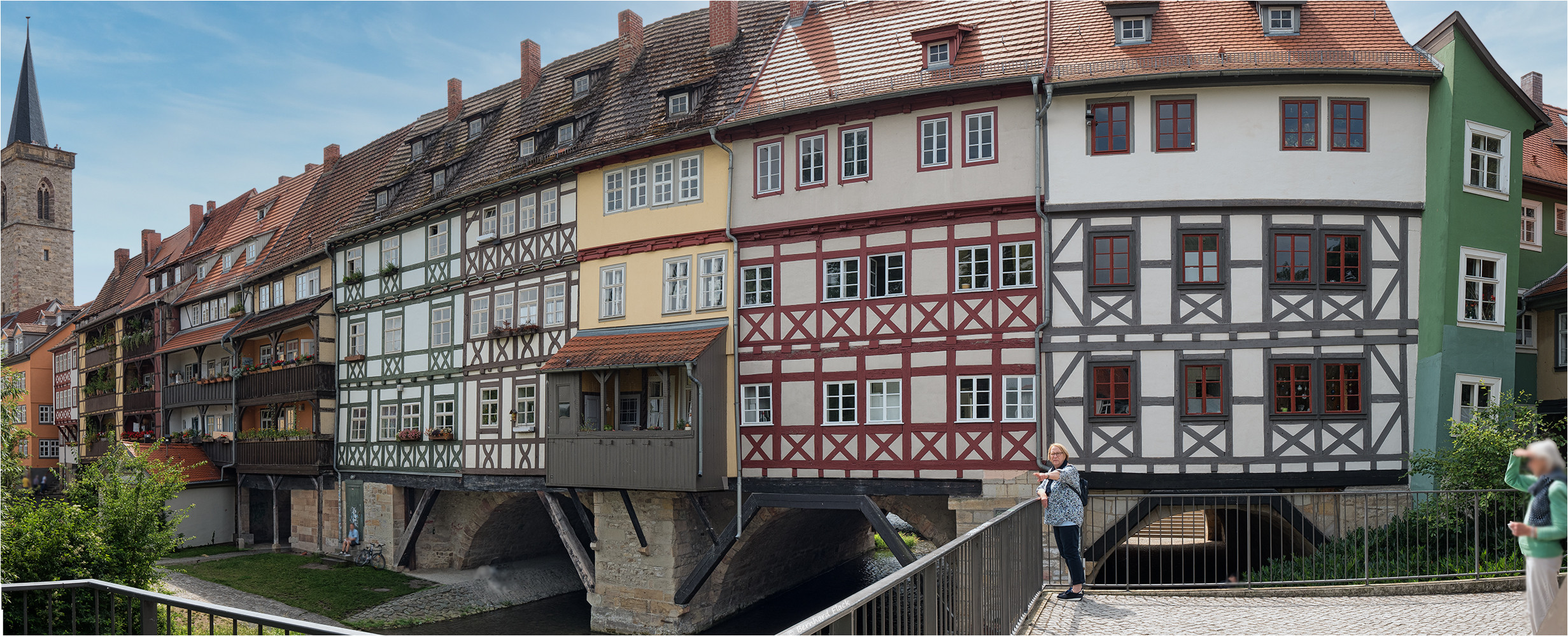 Panorama der Krämerbrücke