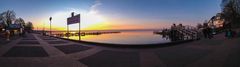 Panorama der Promenade in Steinhude