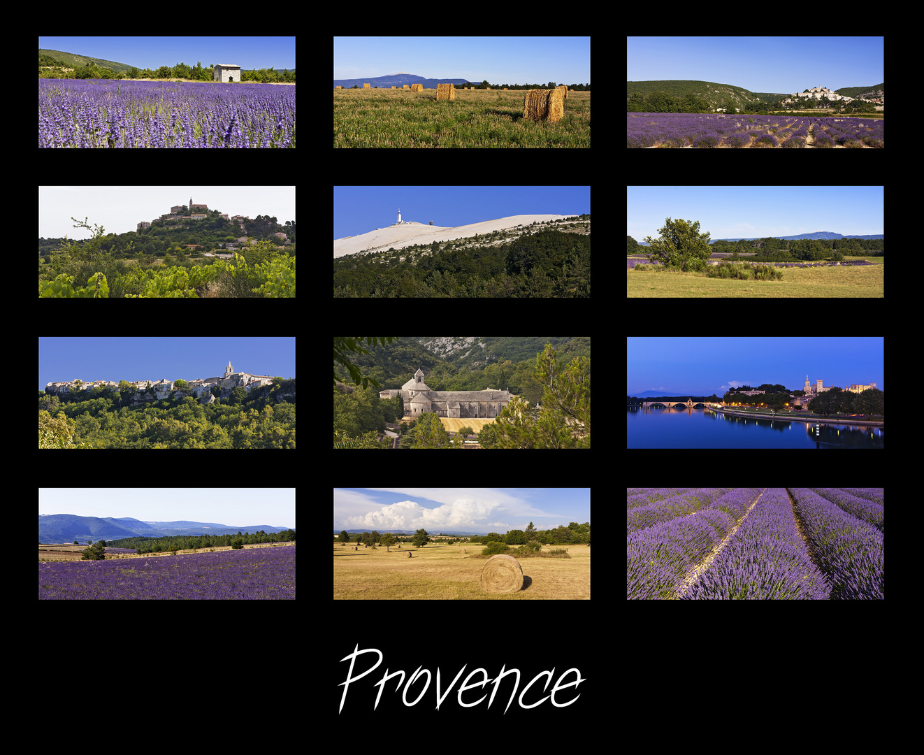 Panorama der Provence