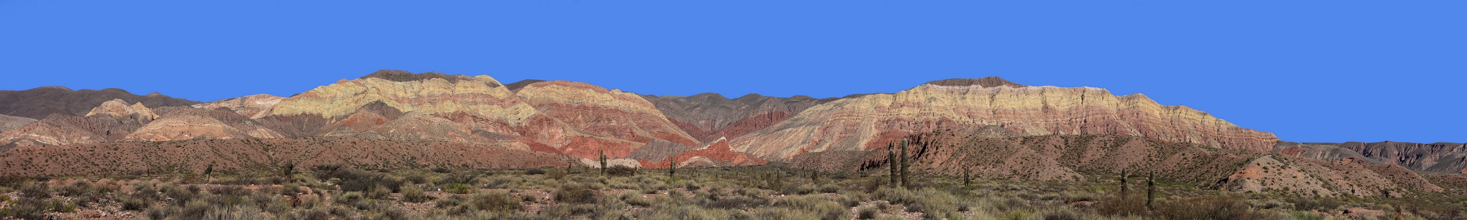 Panorama der Quebrada de Humahuaca