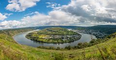 Panorama der Rheinschleife Boppard