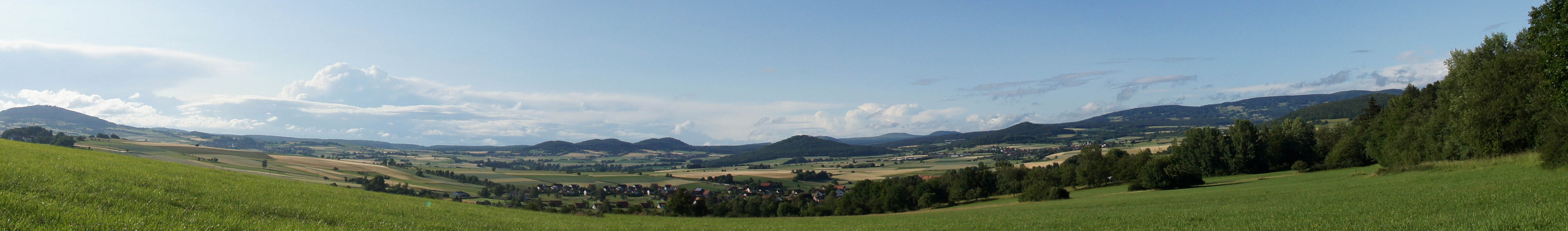 Panorama der Rhön