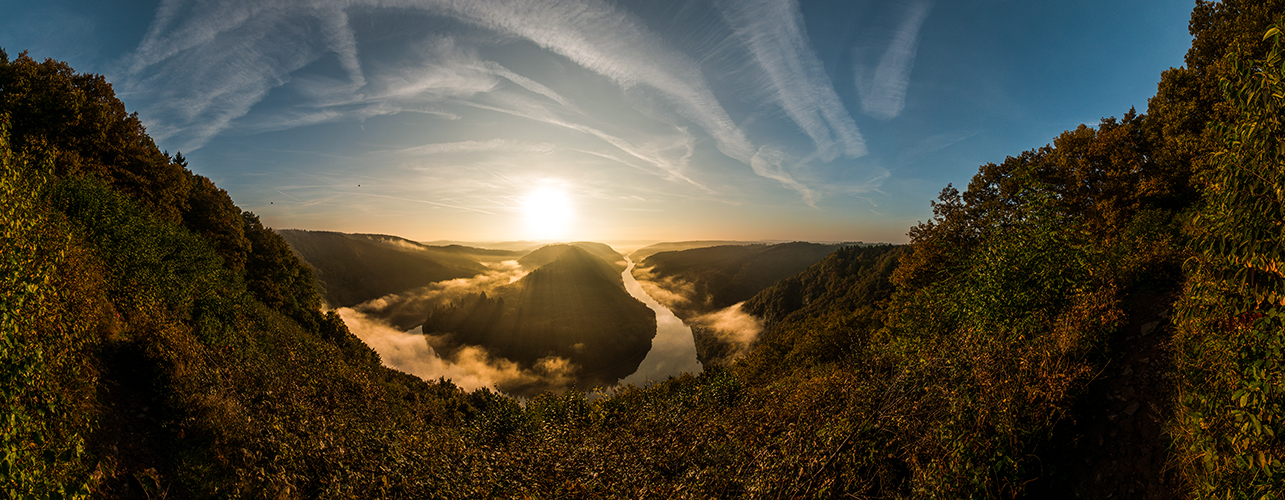 Panorama der Saarschleife