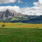 Panorama der Seiser Alm