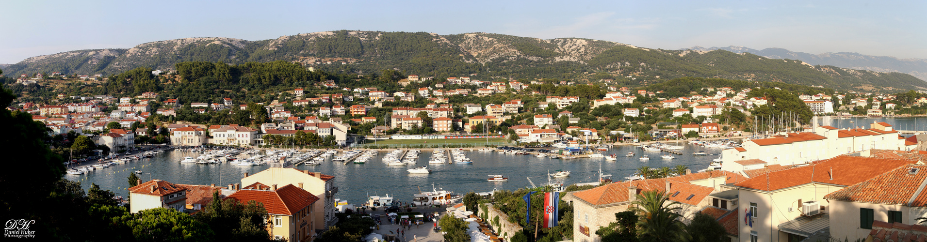 Panorama der Stadt Rab